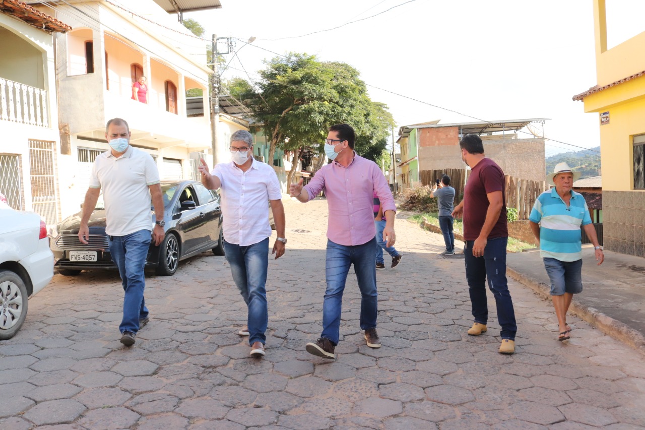 No Sul do Estado, Marcelo Santos visita o município de Iúna. / Foto: Bruno Fritz