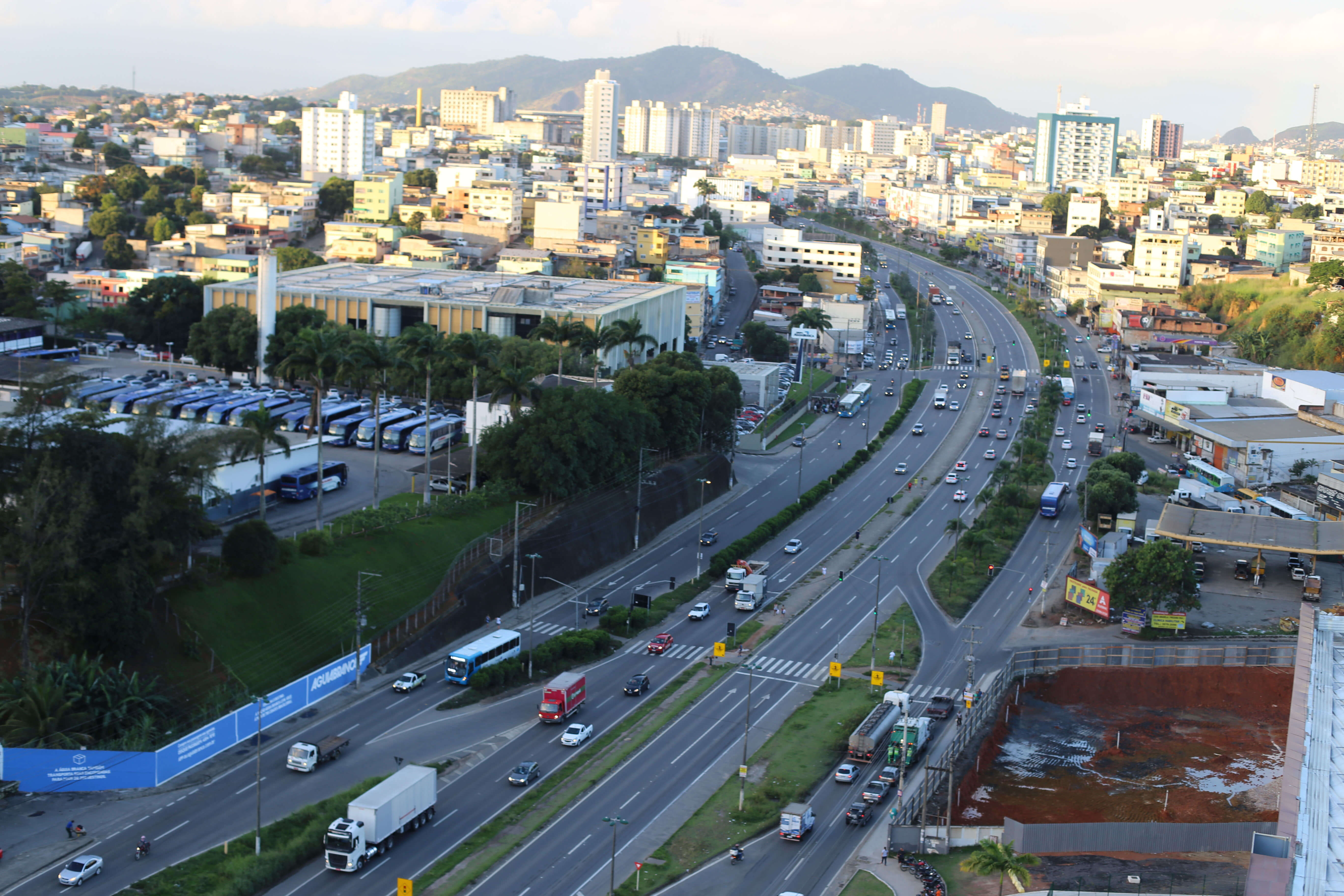 Vista aérea de trecho da BR 262 que deverá ser estadualizada / Foto: Bruno Fritz