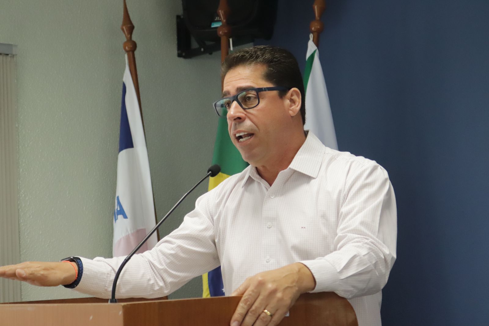 Marcelo Santos fez parte das articulações para municipalizar trecho da BR-262. / Foto: Bruno Fritz
